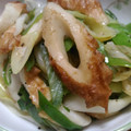 はなさんキッチン's cooksnap of when they made ちくわとネギの炒め物.