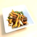 go-go-gotch's cooksnap of when they made 金針菜とアスパラガスのごま和え♪貧血に.
