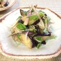 まじゅじゅ's cooksnap of when they made 副菜に♪なすと茗荷の辛子醤油和え.