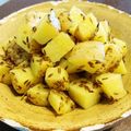 Meguminomy's cooksnap of when they made じゃがいもクミンシード炒め.