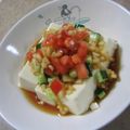 さちこりらくま's cooksnap of when they made ☆野菜たっぷり！！あっさり冷奴☆.