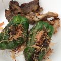 sumomokaka's cooksnap of when they made BBQで！ピーマンの丸ごと焼き.