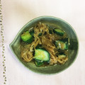俊のママ's cooksnap of when they made きゅうりと中華くらげのピリ辛漬物.