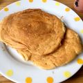 Kaiitmh's cooksnap of when they made HMで、卵なし！牛乳なし！ホットケーキ.
