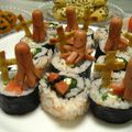 Ａｌｉｃｅ316's cooksnap of when they made おばけも大好き♪クリームチーズ巻き寿司.