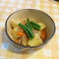 オレンジリング's cooksnap of when they made 材料2つ♪ そぼろ肉じゃが.