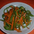 Jock's cooksnap of when they made お手軽♪緑黄色野菜♪ピーマンと人参の炒め.