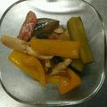 りかいか's cooksnap of when they made 鶏肉と夏野菜の黒酢マリネ.
