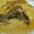 玲咲まま's cooksnap of when they made じゃこ炒飯のあんかけ和風オムライス.