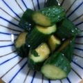 クックOYTSP1☆'s cooksnap of when they made キュウリの中華和え.