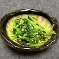 ついっぴー's cooksnap of when they made 三つ葉の胡麻炒め.