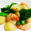 ちゃろ113's cooksnap of when they made 15分★エビとジャガイモのさっとソテー★.