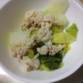 ぽちこ（マイ）'s cooksnap of when they made 豚肉と白菜蒸し＊誰でも作れます.