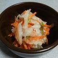 はるまき☆'s cooksnap of when they made 大根・人参・とろろ昆布で簡単なます.