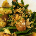 mami5san's cooksnap of when they made なすとほうれん草のわさび醤油和え.