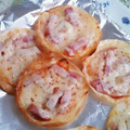 クック6DDPP8☆'s cooksnap of when they made ピザ 餃子の皮 簡単♪.