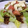 クックSZ6TNP☆'s cooksnap of when they made タコライス.