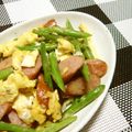 つかぽん。's cooksnap of when they made お弁当に★ウインナーと玉子の粉チーズ炒め.