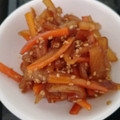 Kanarusei☆'s cooksnap of when they made 大根とにんじんのきんぴら.