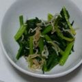 ヨシヨッシー's cooksnap of when they made 簡単☆ホウレン草としらすの和え物.