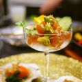 putimiko's cooksnap of when they made マグロとアボカドのユッケ.