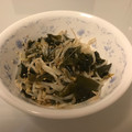 クック1O0K8Y☆'s cooksnap of when they made 作り置きサラダもやしとワカメのナムル.