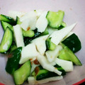 ピンキーsaya's cooksnap of when they made ★野菜の副菜★長芋とキュウリの梅和え.
