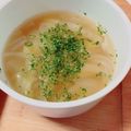 1221まゆ's cooksnap of when they made ランチに♪白菜と玉ねぎだけの簡単スープ＊.