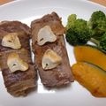 ちか２１７'s cooksnap of when they made ステーキ風？！こんにゃく牛肉巻♡.