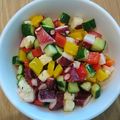 おはよんぐ's cooksnap of when they made 時短レシピ☆タコと夏野菜とチーズのマリネ.