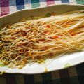 藍川咲's cooksnap of when they made 津軽平野のそばもやしナムル.