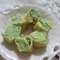 miyuki12's cooksnap of when they made 油揚げでシューアイス☆.