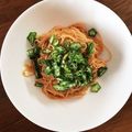 なーなちゃん's cooksnap of when they made オクラの韓国風あえ麺.