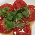 青空健太's cooksnap of when they made 初夏に《トマトとパクチーのサラダ》.