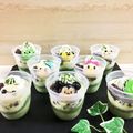 ３匹の大ぶたママ's cooksnap of when they made ☆3層の抹茶プリン☆.