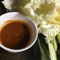 めいとねね's cooksnap of when they made パリパリキャベツのピリ辛ごまディップ.
