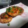 mamiffiy's cooksnap of when they made 秋刀魚と豆腐の生姜照り焼きハンバーグ.