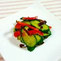 SP♪'s cooksnap of when they made きゅうりとパプリカの即席塩麹漬け.