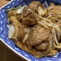 向日葵タンポポ's cooksnap of when they made 豚ロース薄切り肉でやわらか生姜焼き.