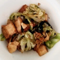 ゆうごんせら's cooksnap of when they made キャベツと油揚げの炒め物.