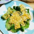 ＊リンちょ＊'s cooksnap of when they made ブロッコリーとタマゴの炒めもの.