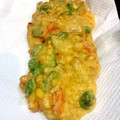 chibisaru☆'s cooksnap of when they made コーンと枝豆のかき揚げ.