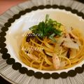 ruruchirin's cooksnap of when they made ツナと塩昆布で簡単パスタ♥.