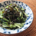 Jaye's cooksnap of when they made ほうれん草と水菜のゴマナムル.