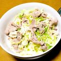 目指せ世界平和！'s cooksnap of when they made ウチの定番☆豚とキャベツの塩ダレ丼☆.