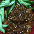 レオandしゅんママ's cooksnap of when they made ジャージャー麺の本格肉みそ！.