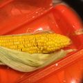 ノースのんのん's cooksnap of when they made レンジで簡単とうもろこしの美味しい茹で方.