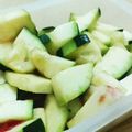 mint's cooksnap of when they made 超簡単！！レンチンズッキーニの梅和え.