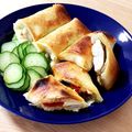toitoitoik's cooksnap of when they made ＊ささみチーズの揚げないヘルシー春巻き＊.