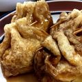 なすの天ぷら's cooksnap of when they made ふわぁ＆とろ～り巾着の甘辛煮！.